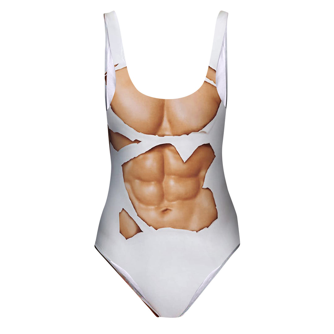 Wacky and Novel "Hairy Chest" Women&