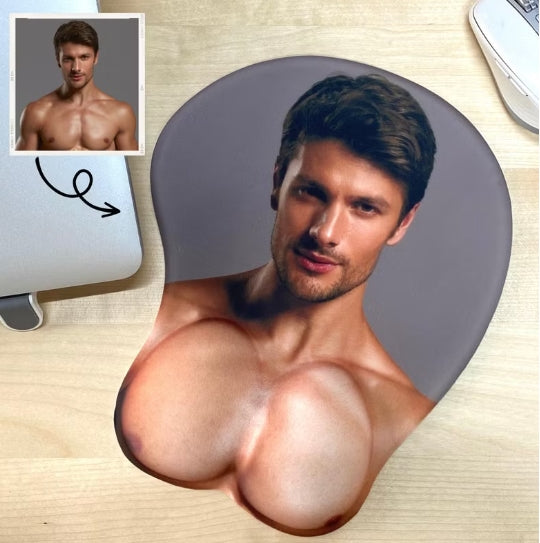 Custom personalized 3D mouse pad