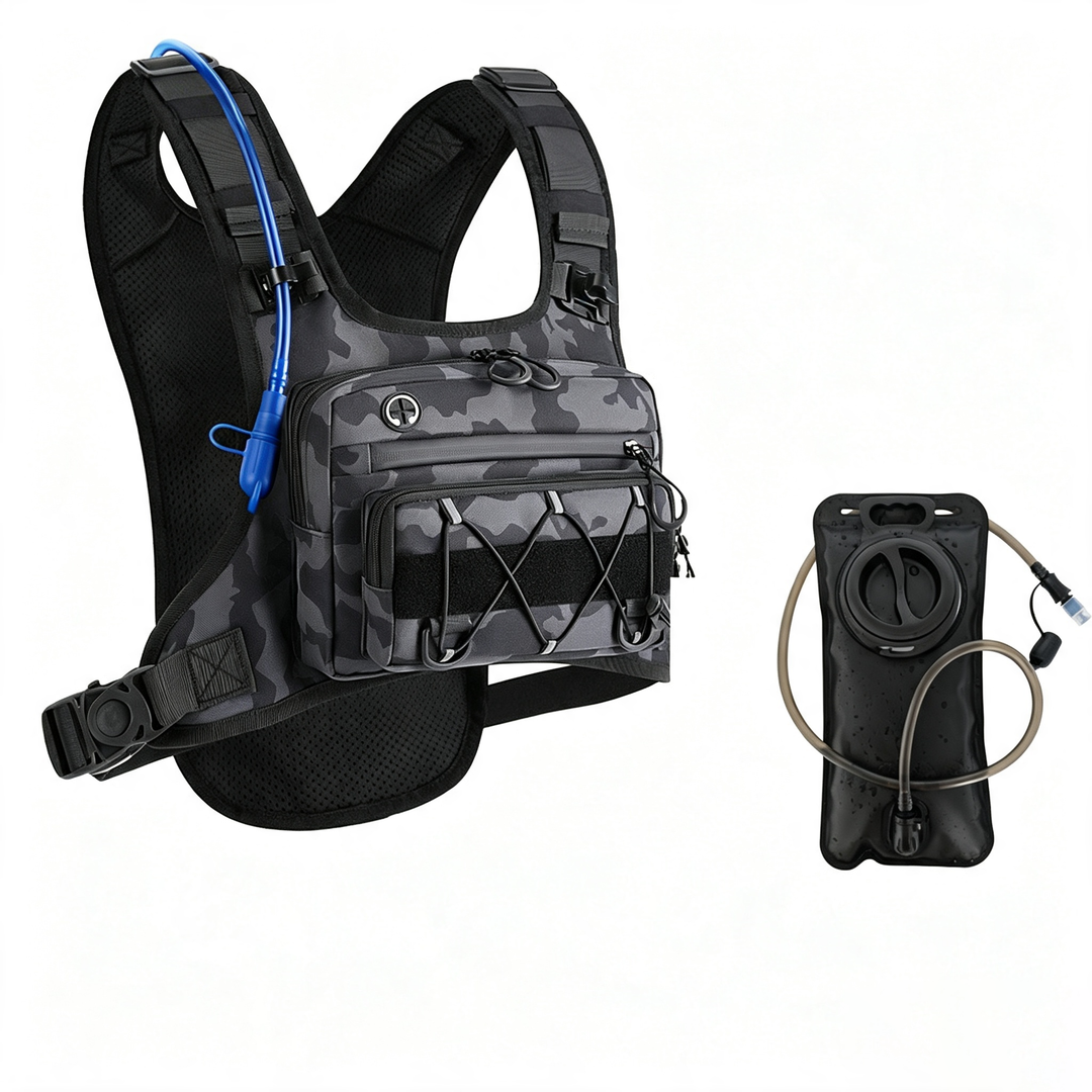Outdoor Hiking Tactical Hydration Vest Pack