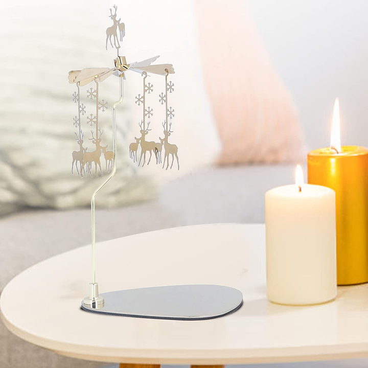 Rotating Lantern Candle Holder for Scented Candles