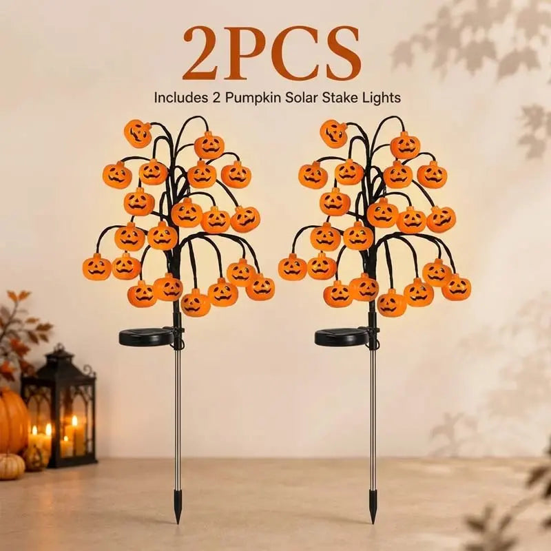 Night Shadow Pumpkin Solar Ground Light