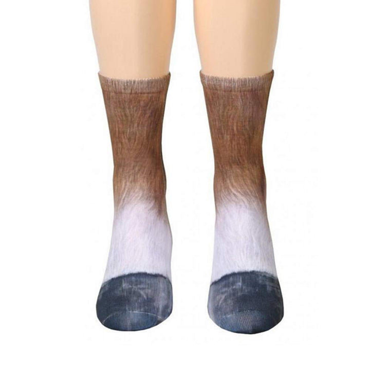 Animal paw print socks