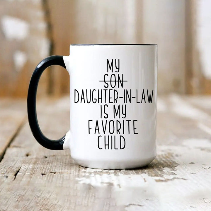"Fun Daughter-in-Law" Coffee Mug — A Hilarious Gift for Your Mother-in-Law and Parents