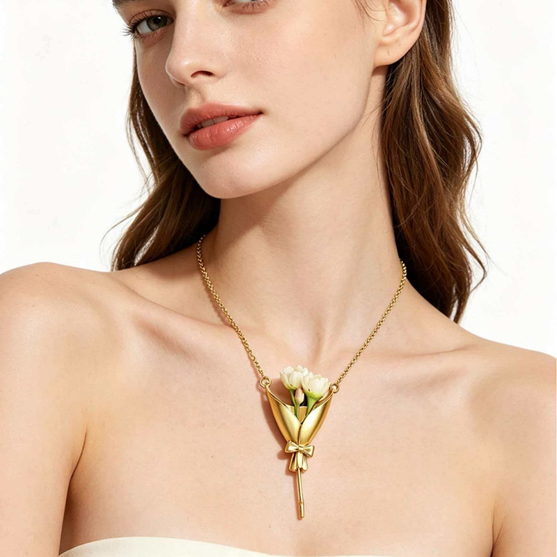 Bouquet Necklace