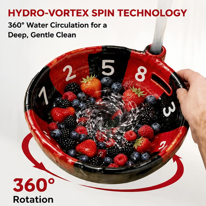 Exquisite 3D-Printed Berry Spinner Colander