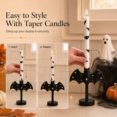 Flameless Bat Candle Holder