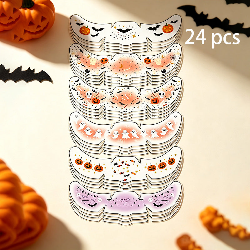 Halloween Face Tattoo Stickers