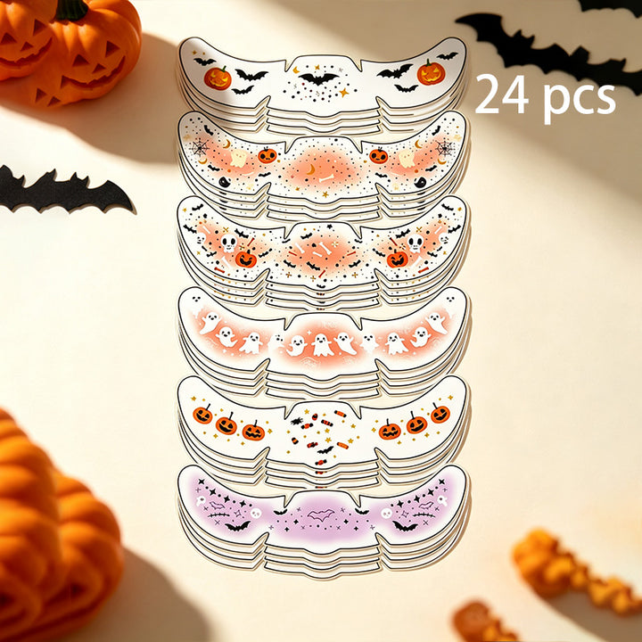 Halloween Face Tattoo Stickers