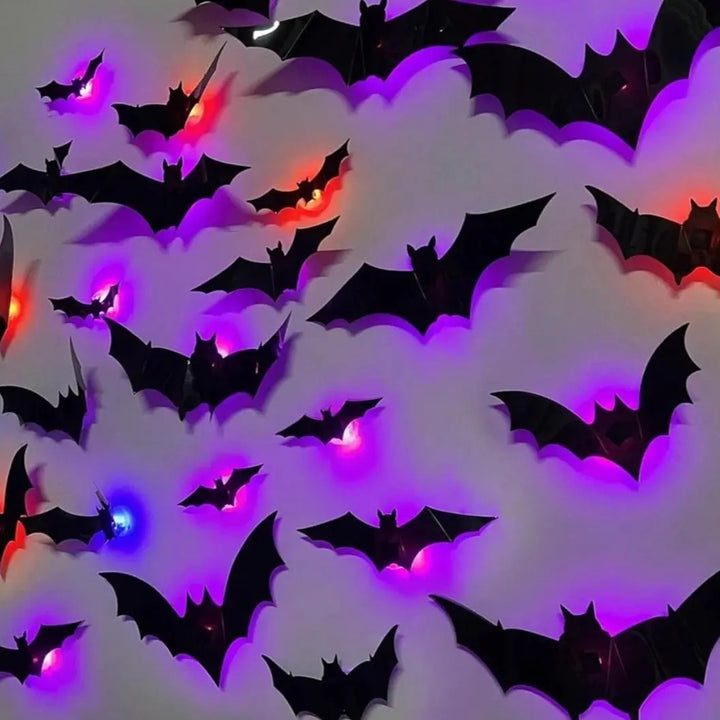 3D Bat-Shaped LED Decorative Light