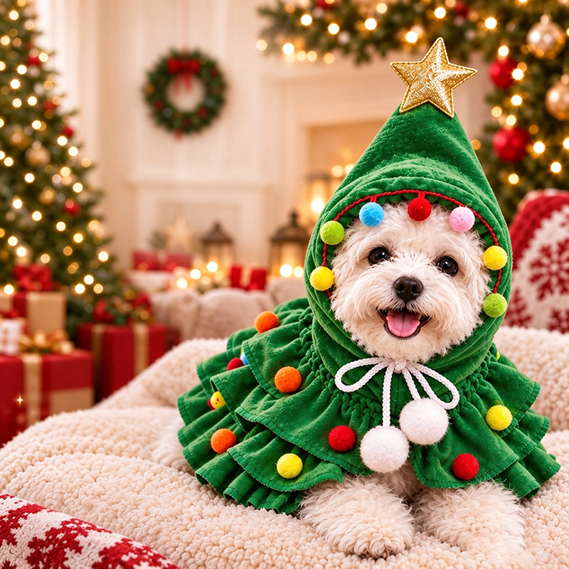 Christmas Tree Pet Costume