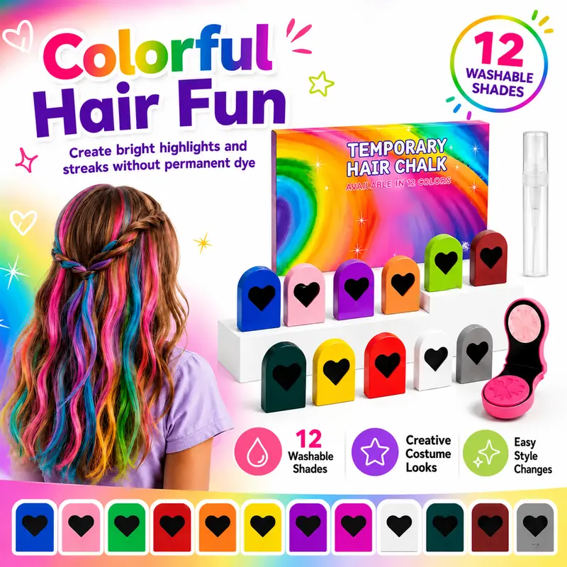 Washable Hair Wax Set