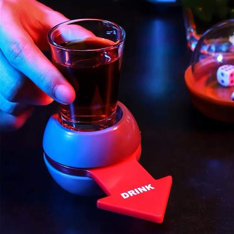 Creative Rotating Arrow Drinking Game Spinner