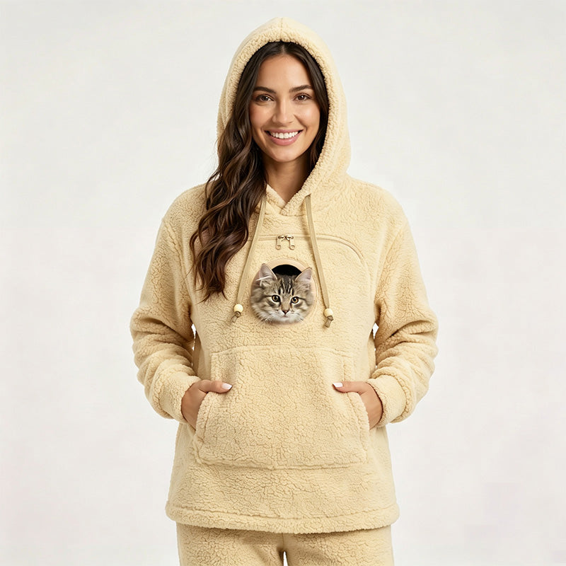 Matching Fleece Hoodie for Humans and Pets