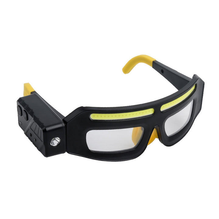 LED Glasses Headlamp Rechargeable Night Light