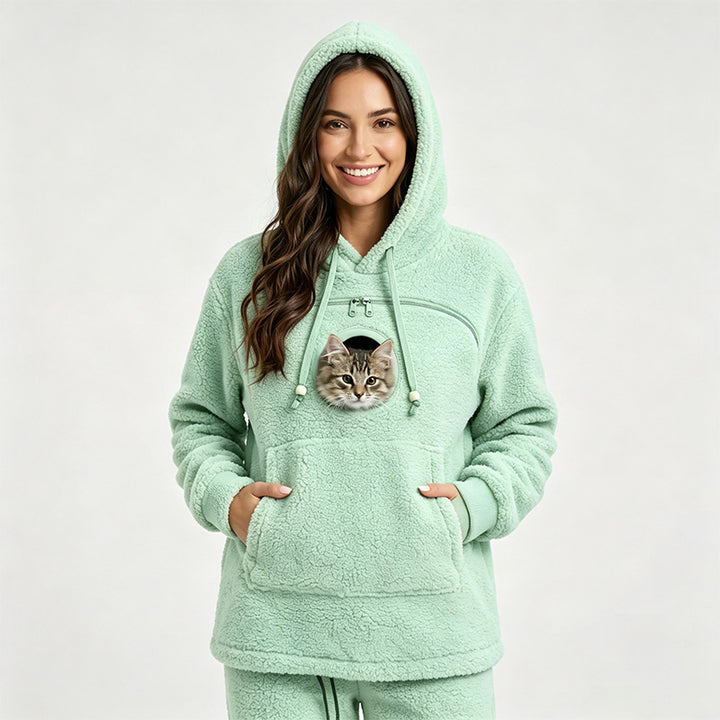Matching Fleece Hoodie for Humans and Pets