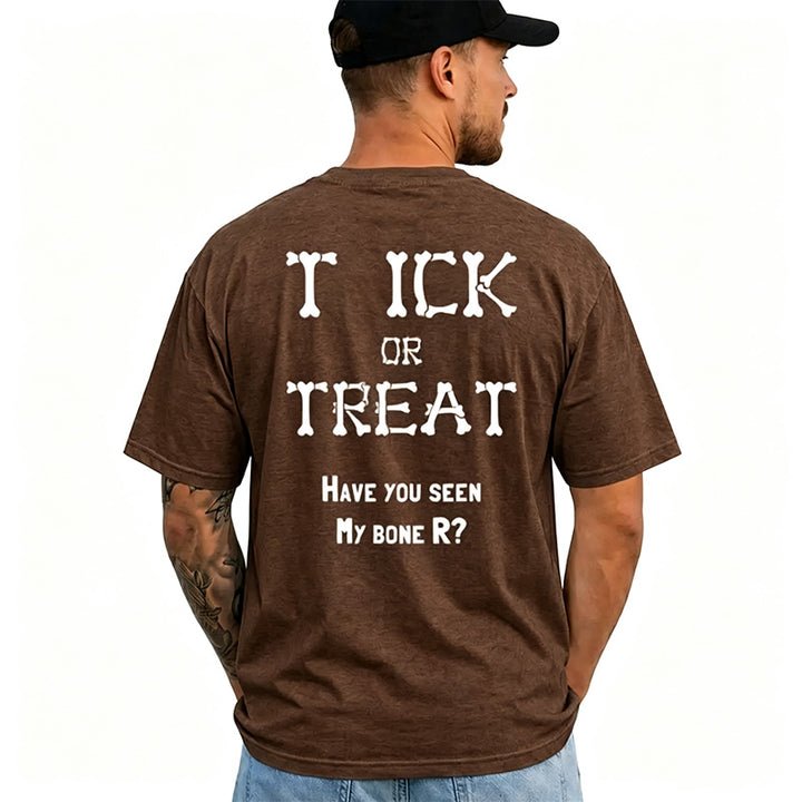 Bone R Halloween Joke Tee