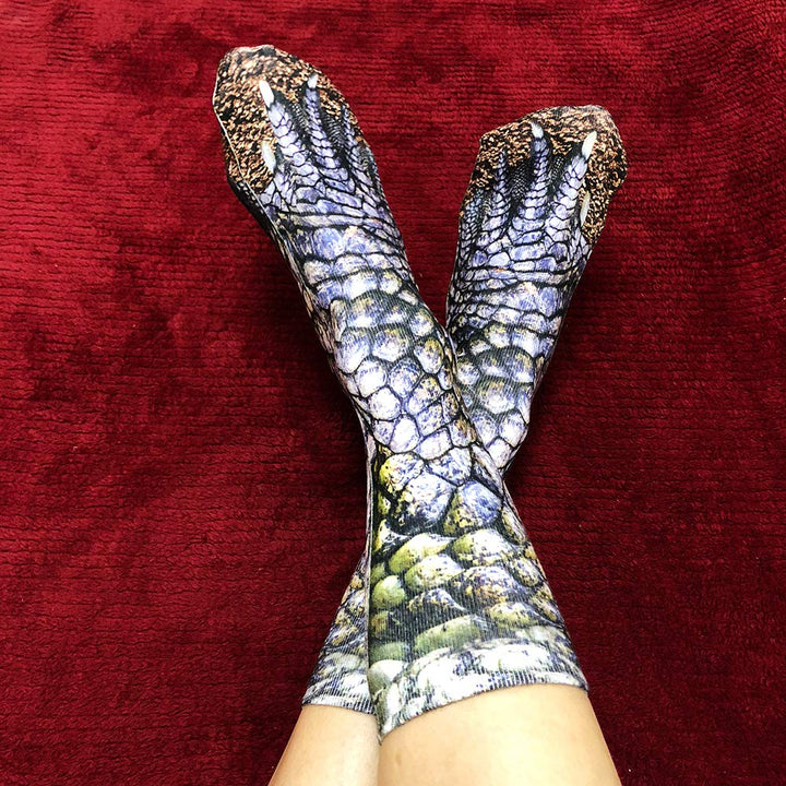 Animal paw print socks