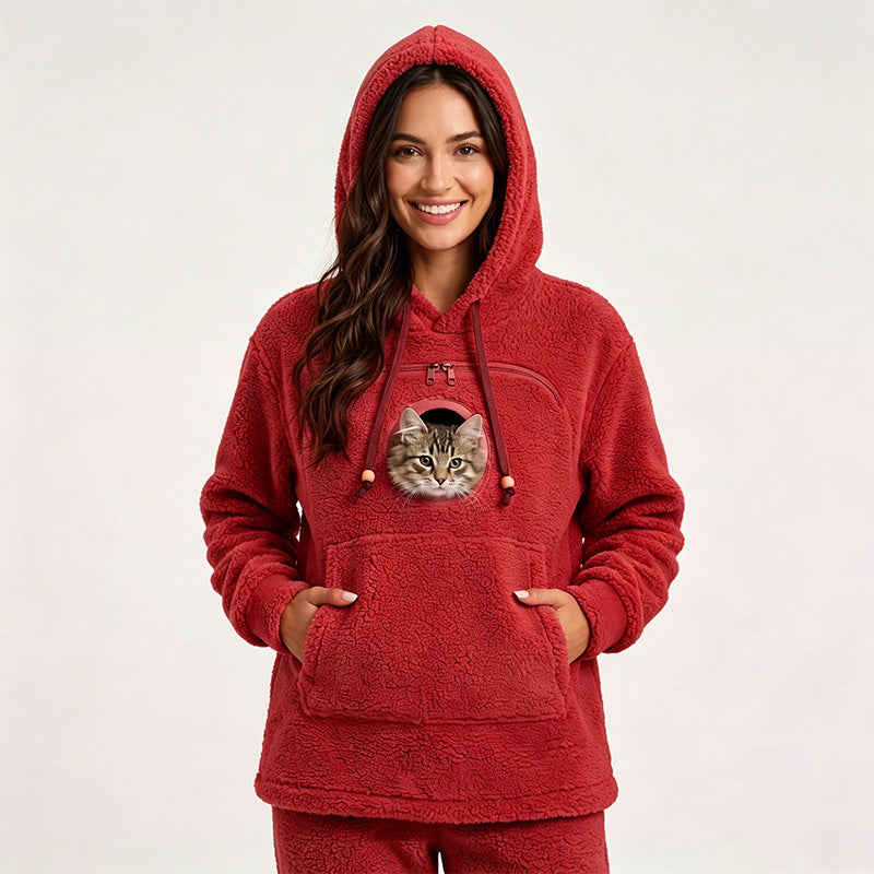 Matching Fleece Hoodie for Humans and Pets