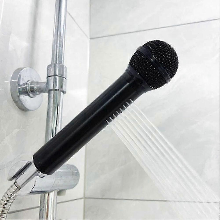 Microphone-Shaped Creative Showerhead