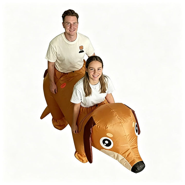 Halloween Dachshund Costume for Two People