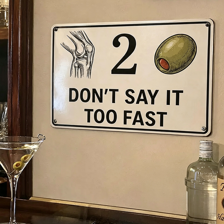 Fun and Humorous Metal Signs