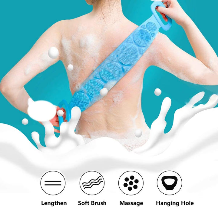 Thick and strong scrubbing strip