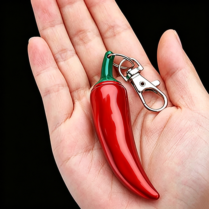 Red Chili Matchstick Keychain