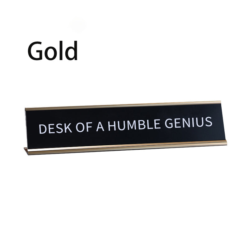 Fun Desktop Stand Sign