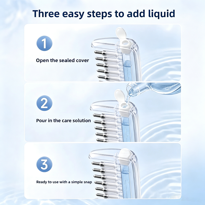 Crystal Scalp Care Comb