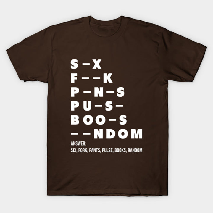 Funny Adult Dirty Mind Questions T-Shirt