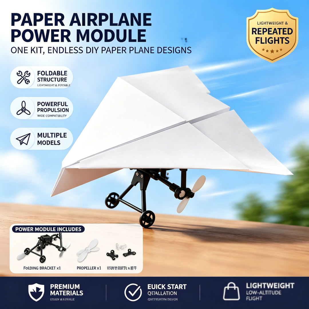 Electric paper airplane power kit