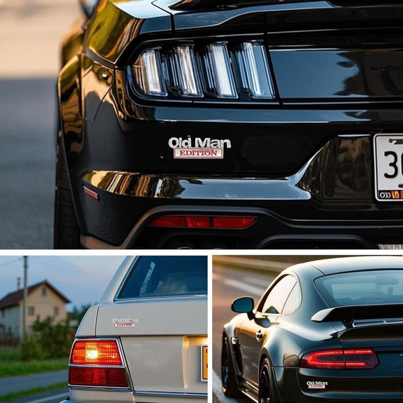 Car Fender 3D Sticker Emblem