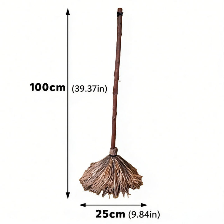 Moving Halloween Broom