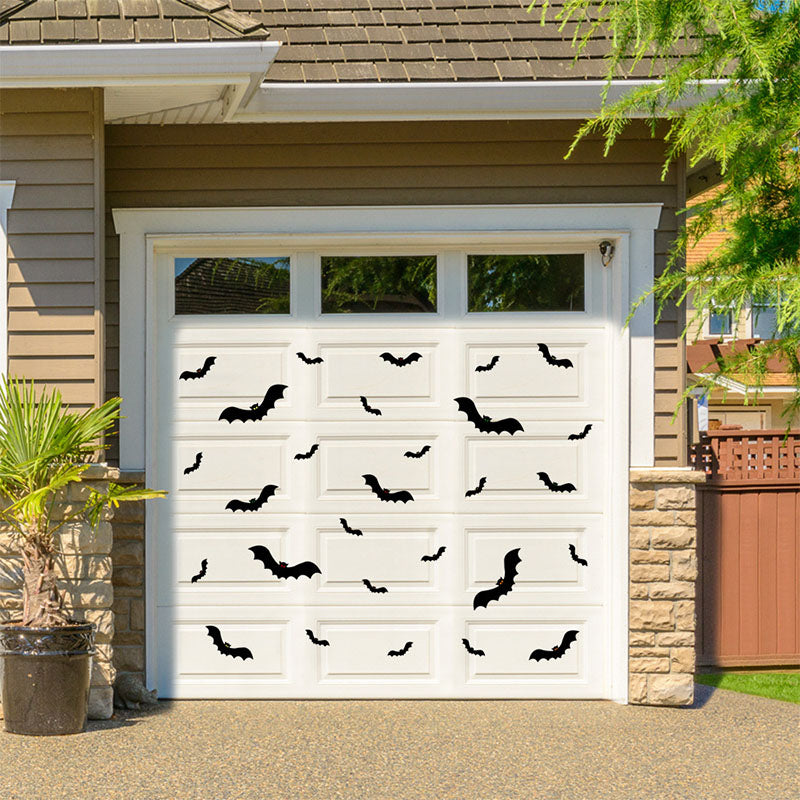 Halloween Bat and Spider Magnetic Decals