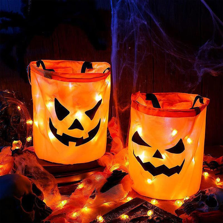Halloween LED Light Tote Bag