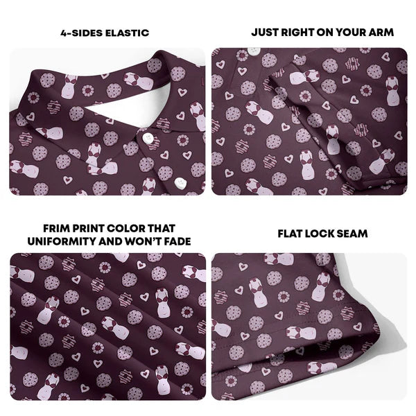 Party themed polo shirt