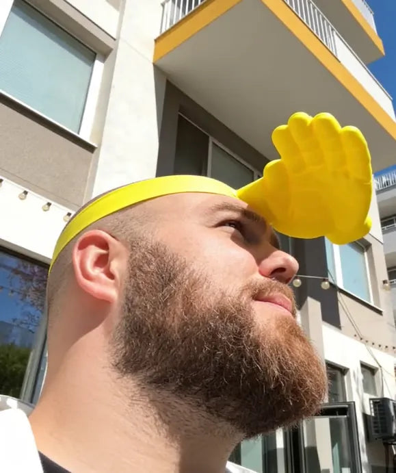 😂Palm-Sized Sun Hat– Wear Fun, Steal the Spotlight!