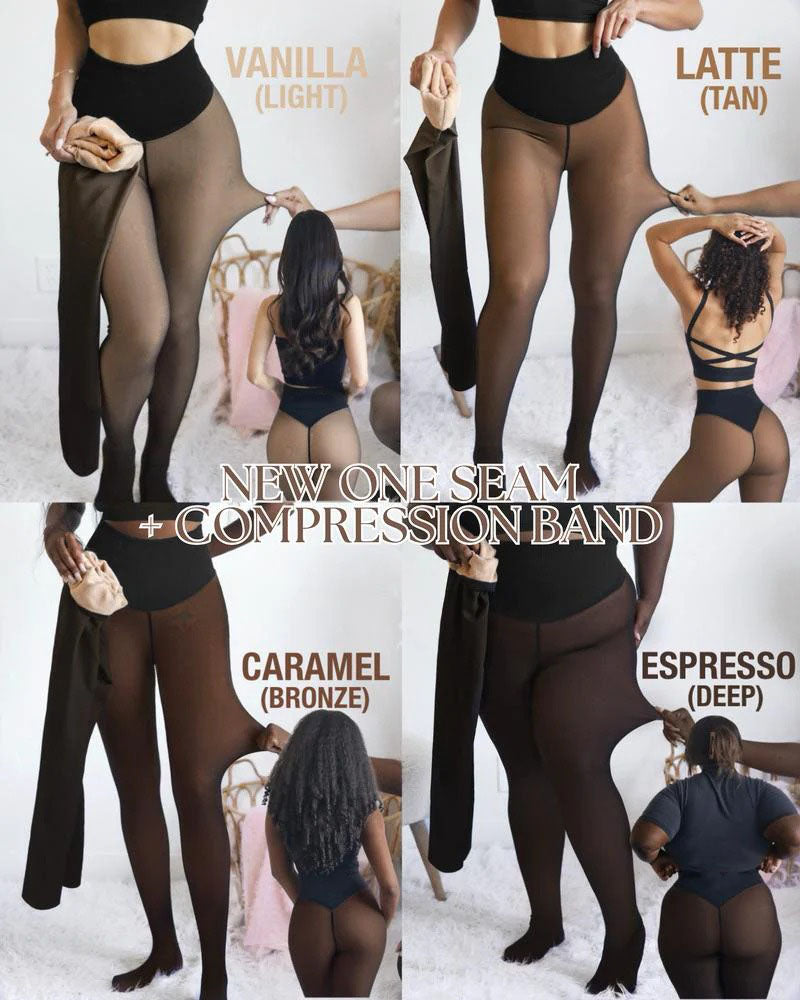 ❄️One-Seam Shaping Pile Leggings💕