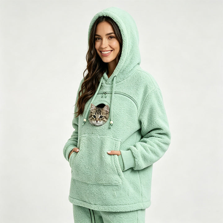 Matching Fleece Hoodie for Humans and Pets