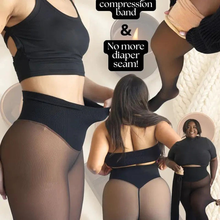 ❄️One-Seam Shaping Pile Leggings💕