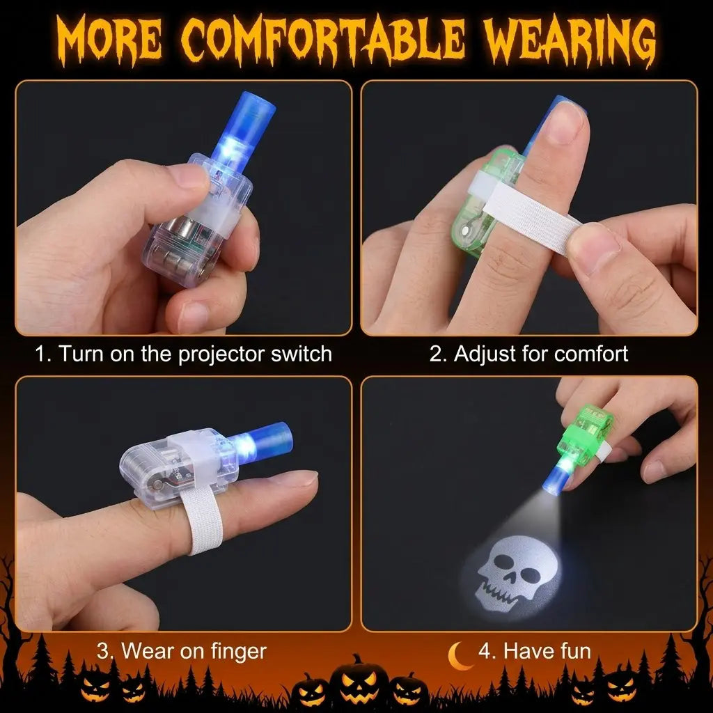 Halloween LED Finger Lights