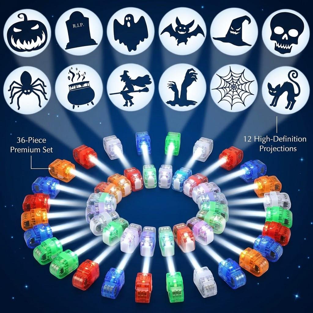 Halloween LED Finger Lights