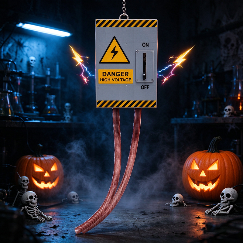 Halloween High Voltage Prank Box