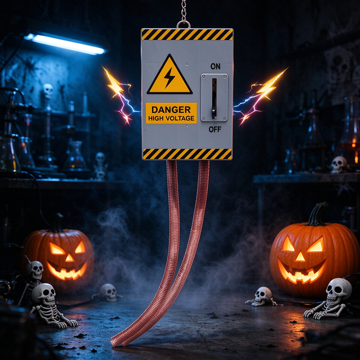 Halloween High Voltage Prank Box
