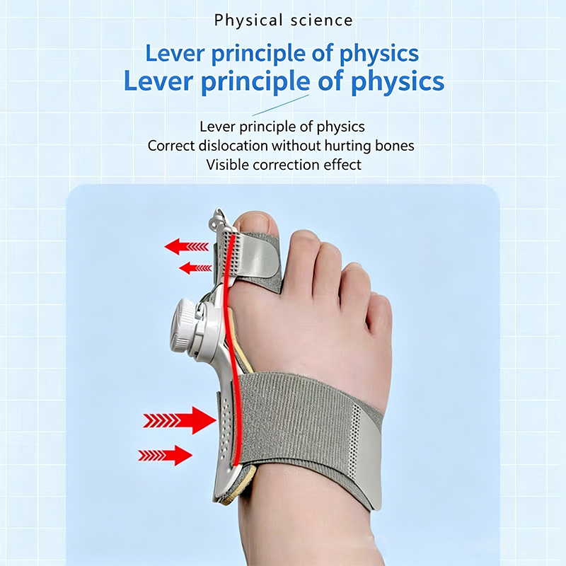 Multi-angle dial-adjustment bunion orthosis