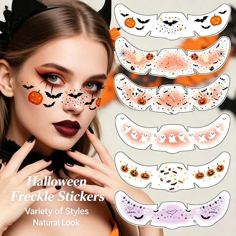 Halloween Face Tattoo Stickers