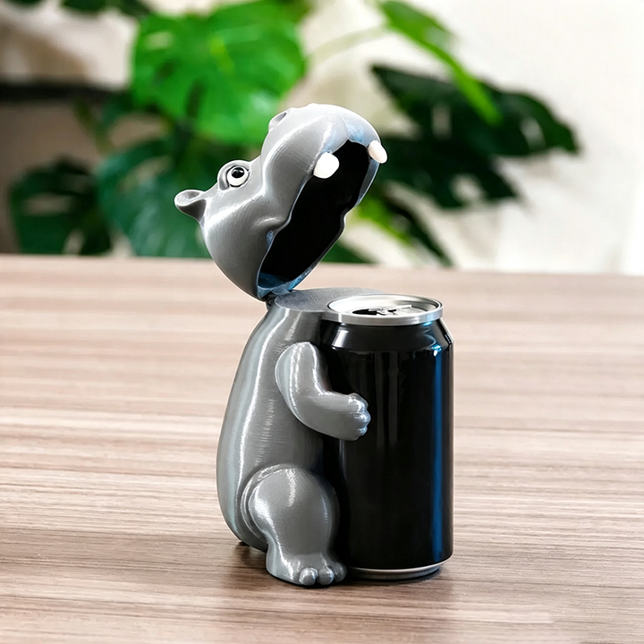 Fun Animal-Shaped Can Lids