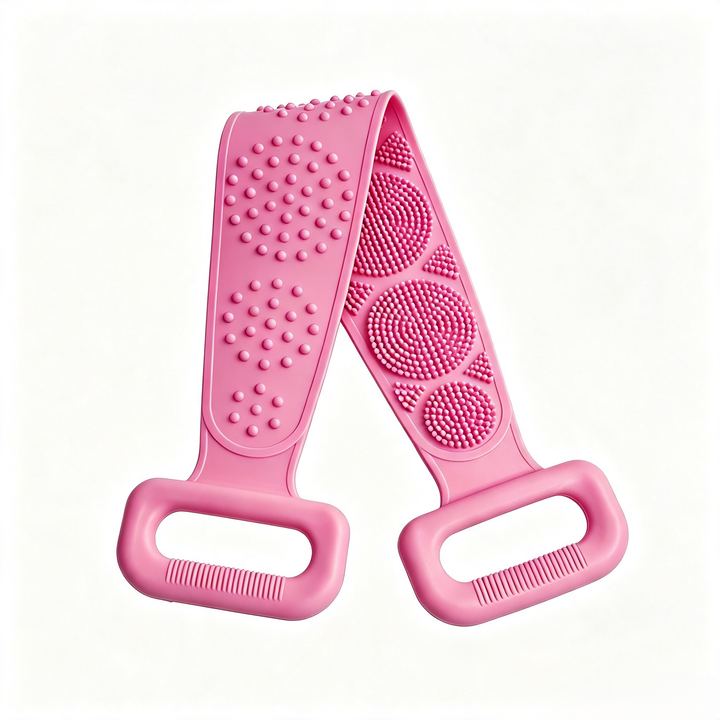 Thick and strong scrubbing strip