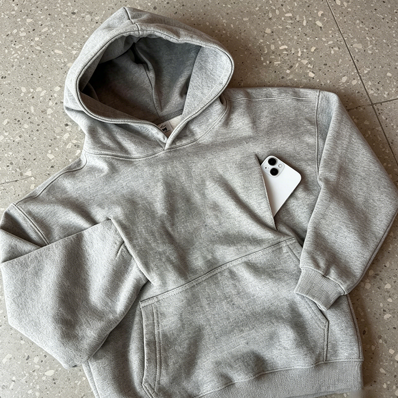 Plain Grey Hoodie