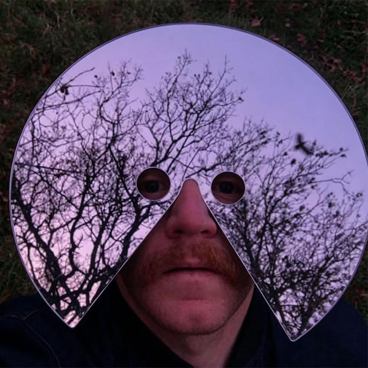 Mirror-like funny mask